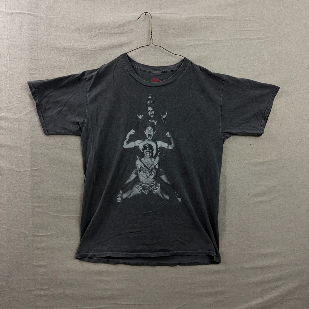 Red Hot Chili Peppers Tour Shirt Unisex Medium Charcoal Gray Unlimited Love 2022